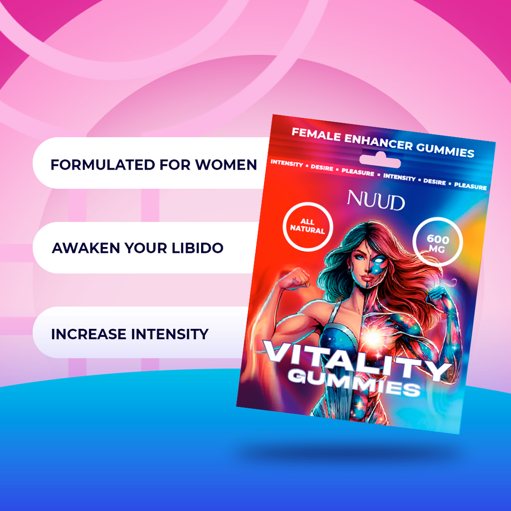 Vitality Aphrodisiac Gummies - Female Enhancer