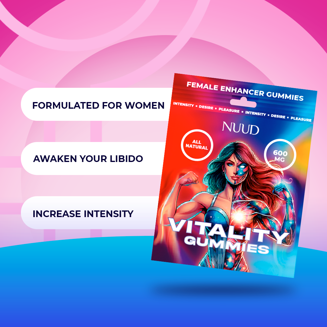 Vitality Aphrodisiac Gummies - Female Enhancer