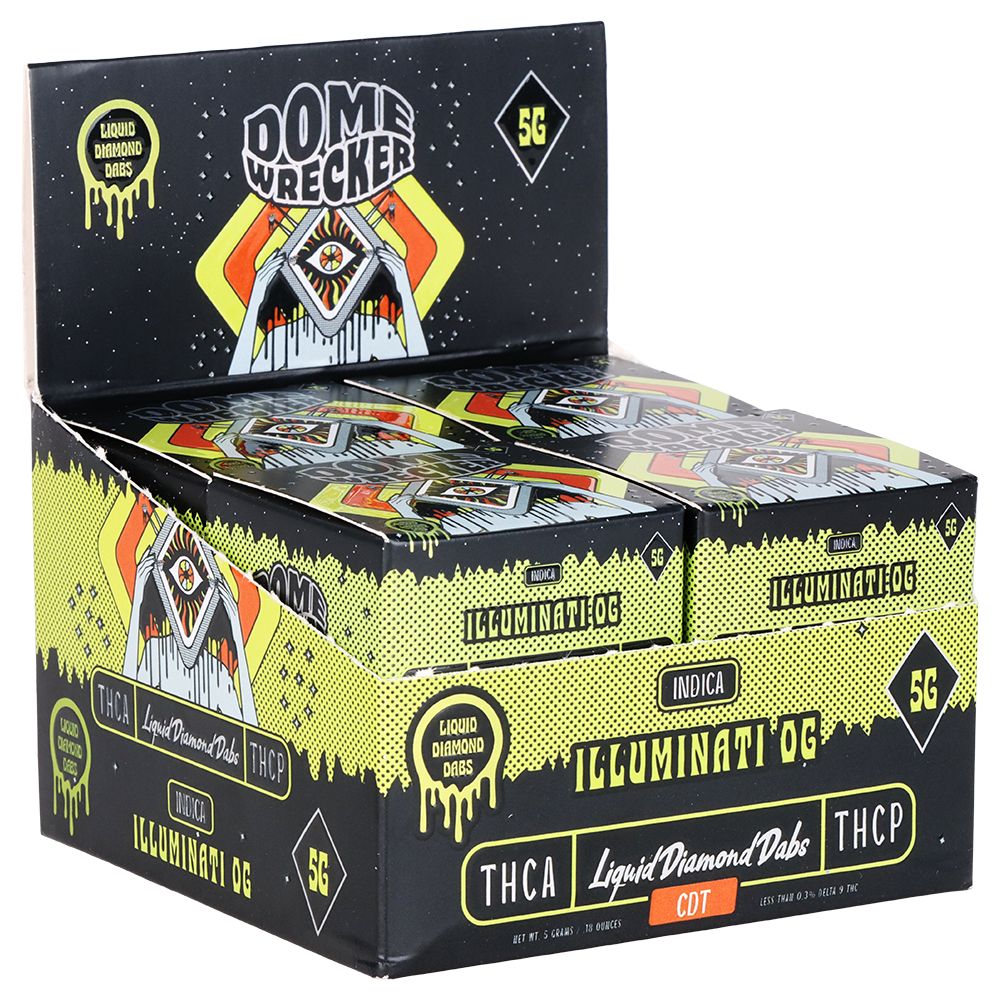 Dome Wrecker THCA THCP Liquid Diamond Dabs | 5g | 8ct Display