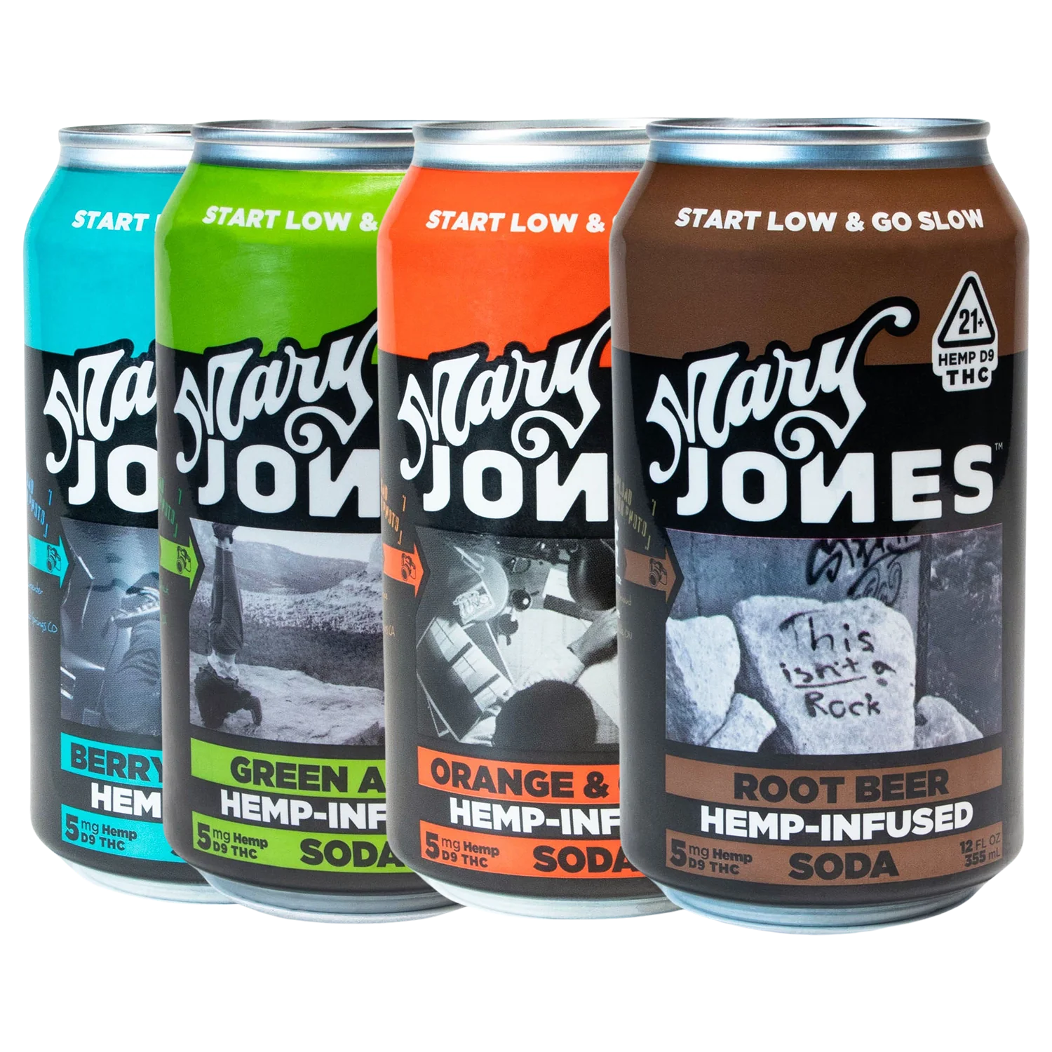 Mary Jones 5mg Delta 9 THC Infused Soda