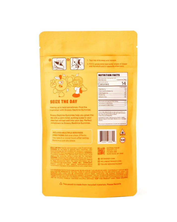 Snoozy Gummies – New Morning Highs | 20‑Pack