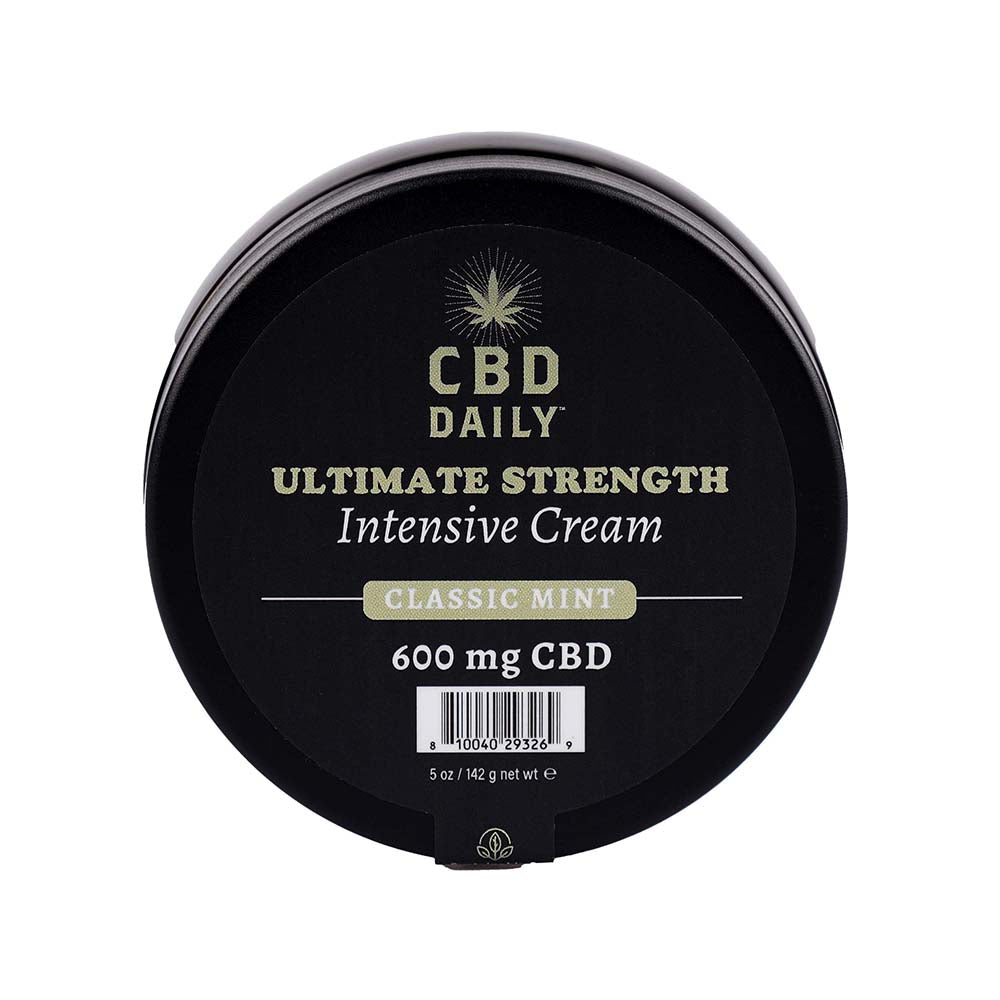 Earthly Body CBD Cream Mint 5 oz.