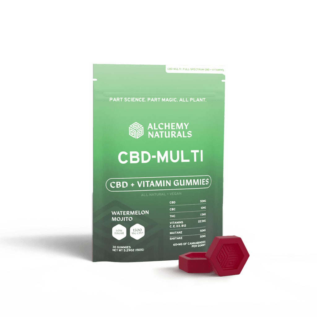 Alchemy Naturals CBD Multi-Vitamin Gummies