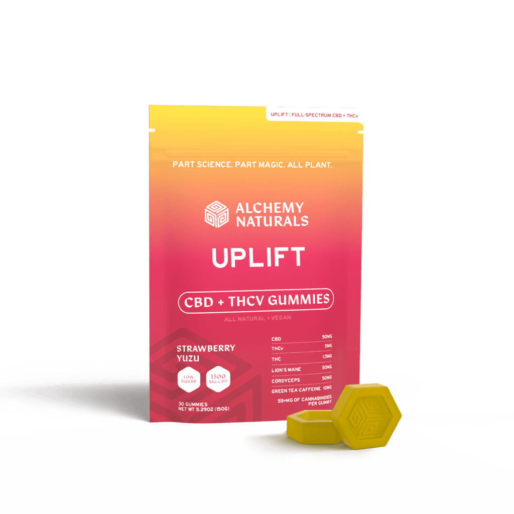Alchemy Naturals CBD Uplift Gummies for Mood & Workout