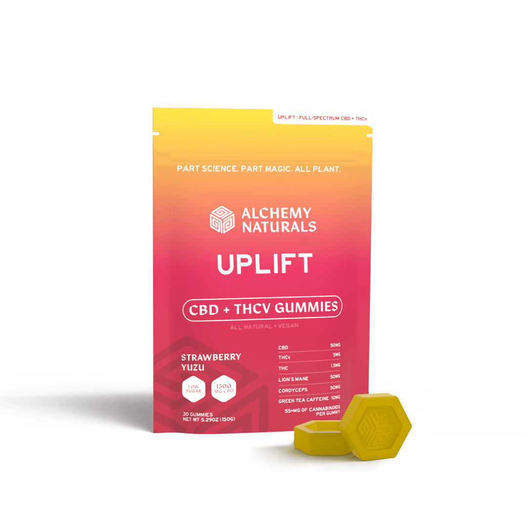 Alchemy Naturals CBD Uplift Gummies for Mood & Workout