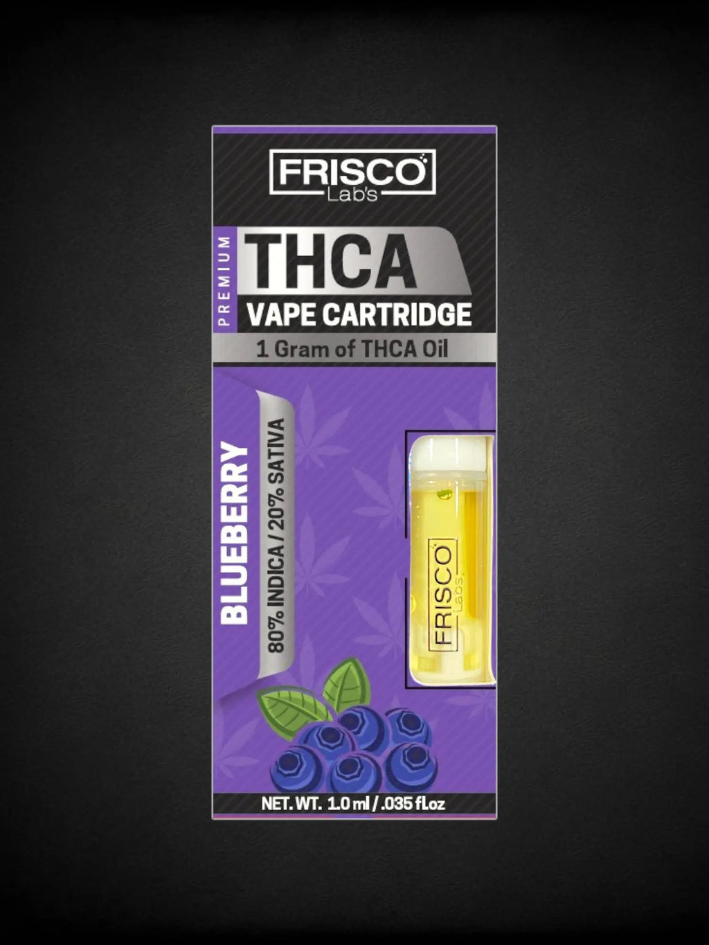 Blueberry🫐THCA Vape Cartridge