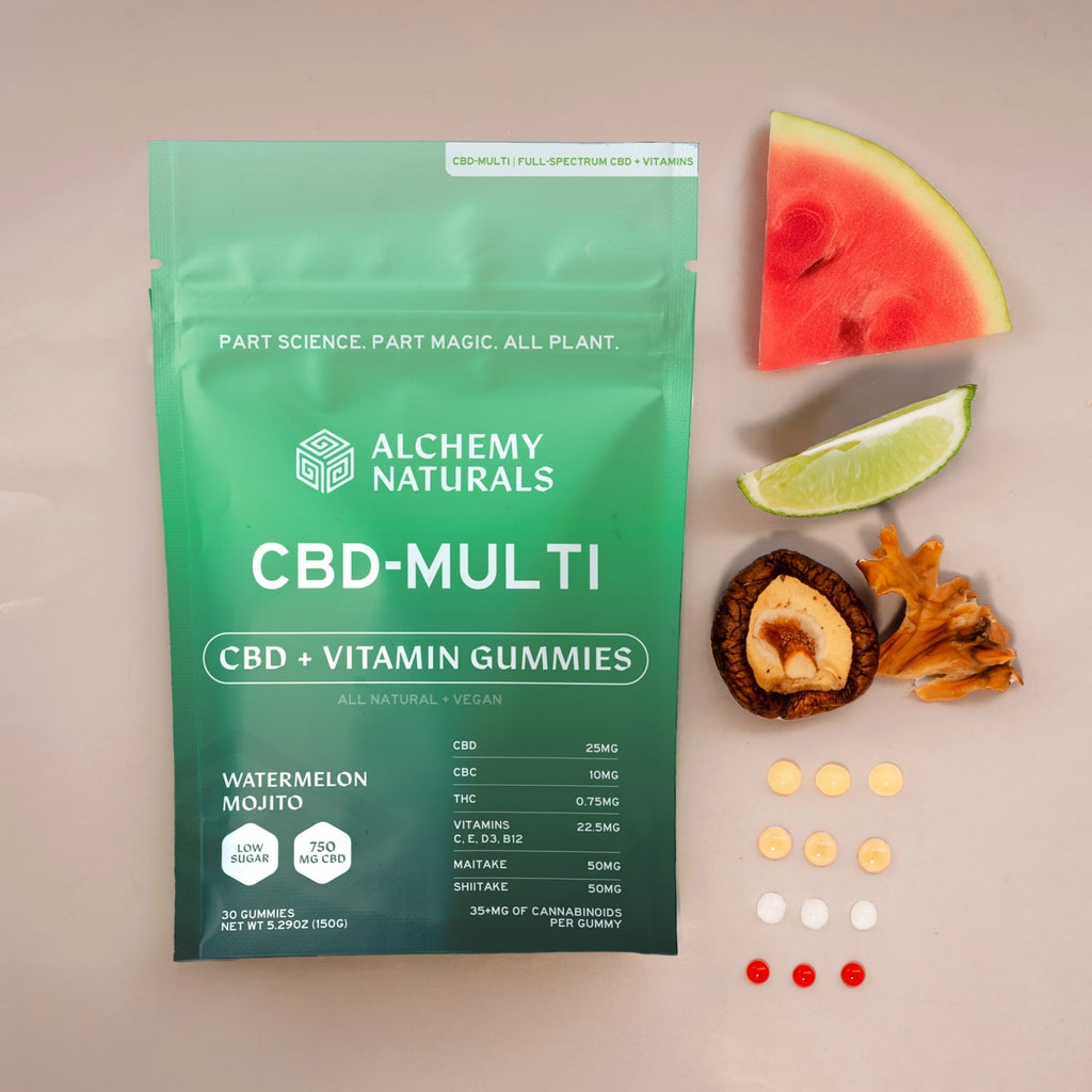 Alchemy Naturals CBD Multi-Vitamin Gummies