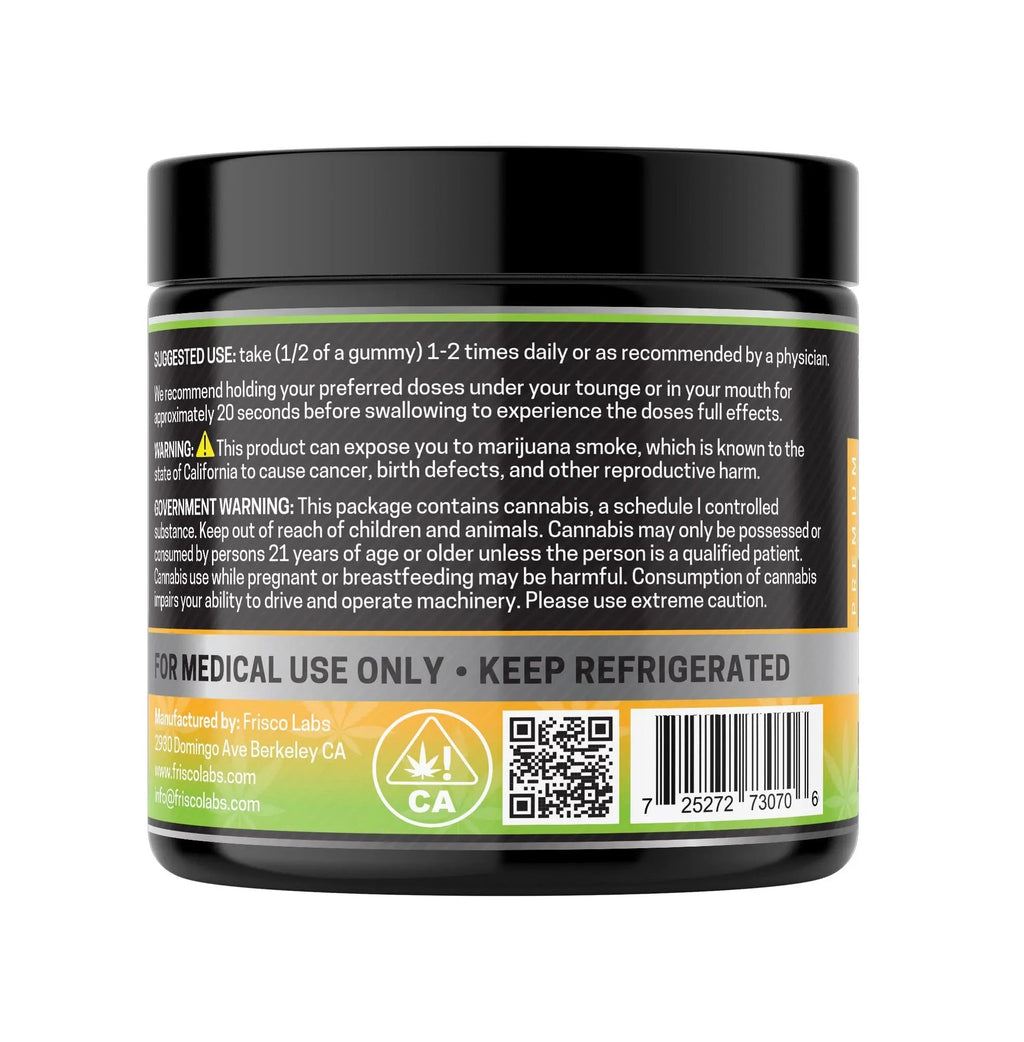 CBD +THC Gummies, Mix Flavor Energy - 1000mg | 25 Pcs Gummies