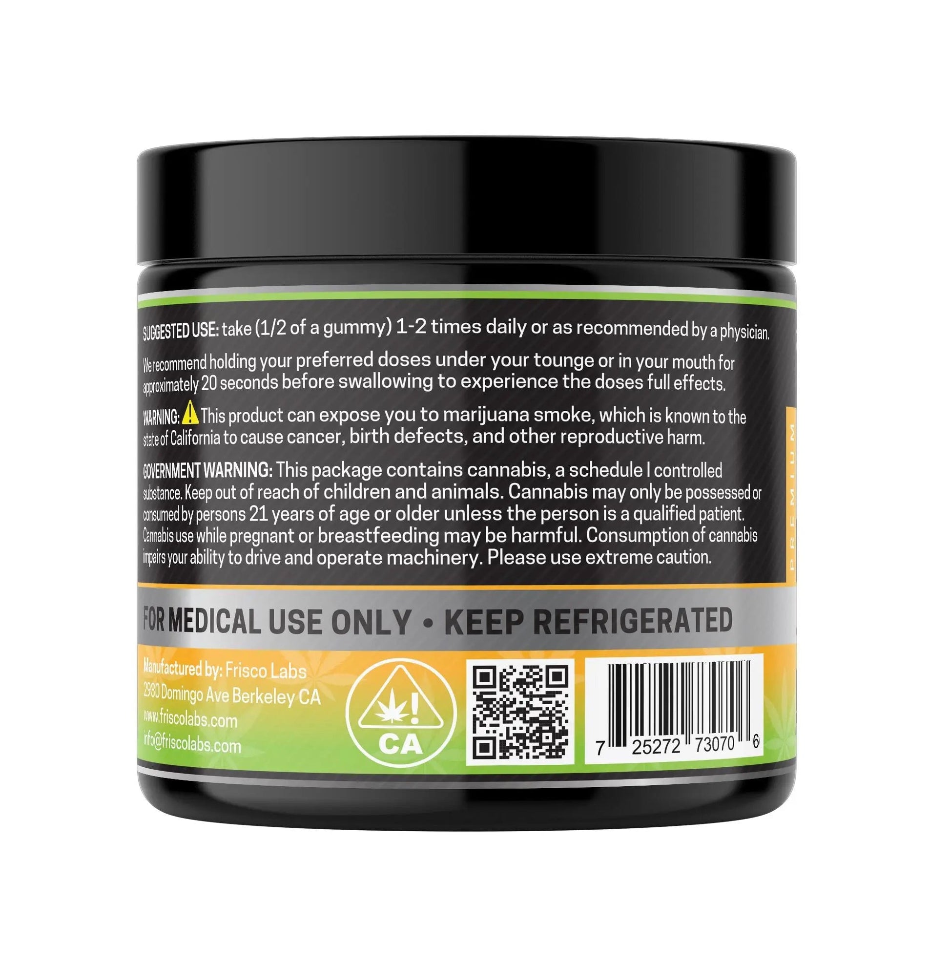 CBD +THC Gummies, Mix Flavor Energy - 1000mg | 25 Pcs Gummies