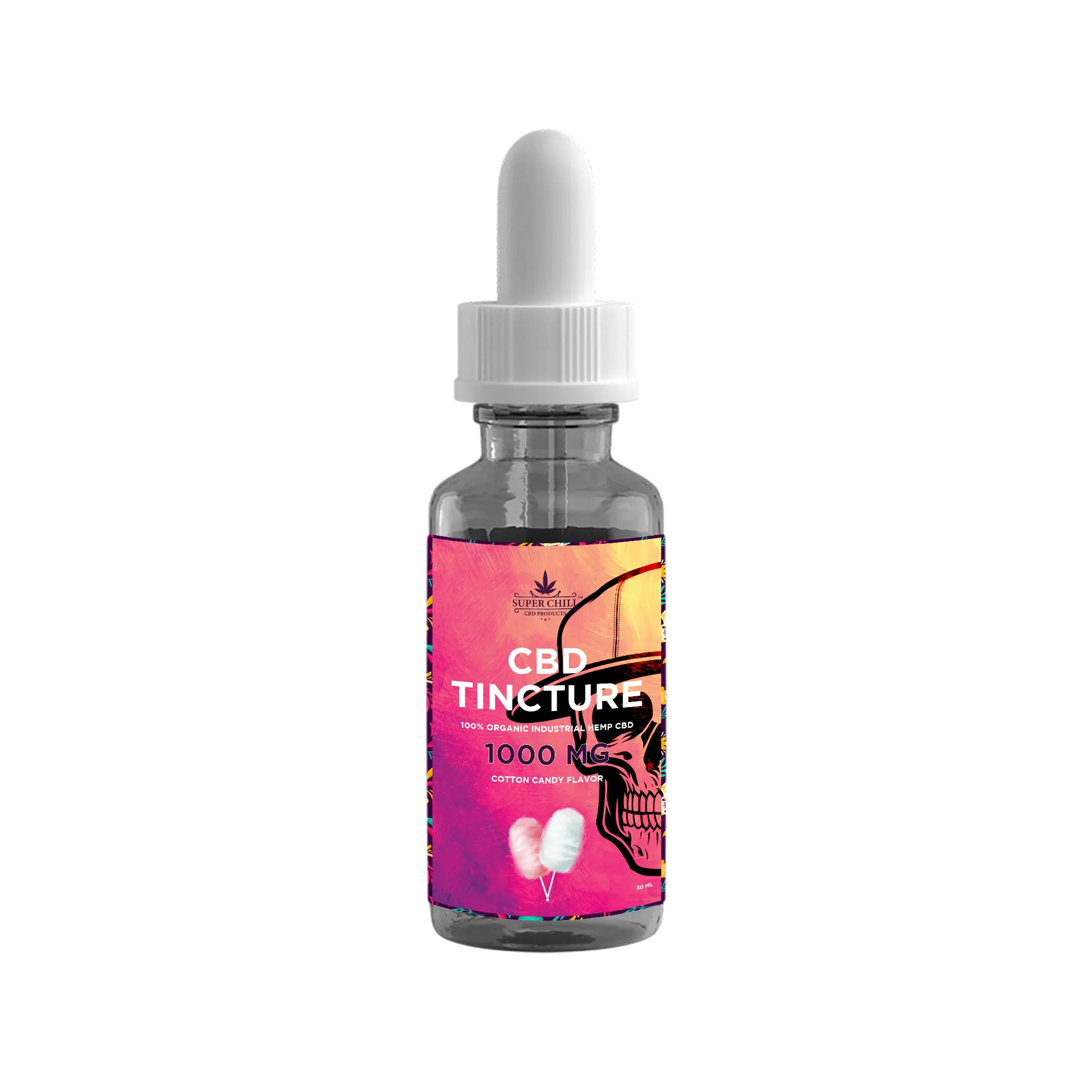 Super Chill CBD Tincture - Full Spectrum - 30 ML - 1000 MG - 100% Natural - Made in USA