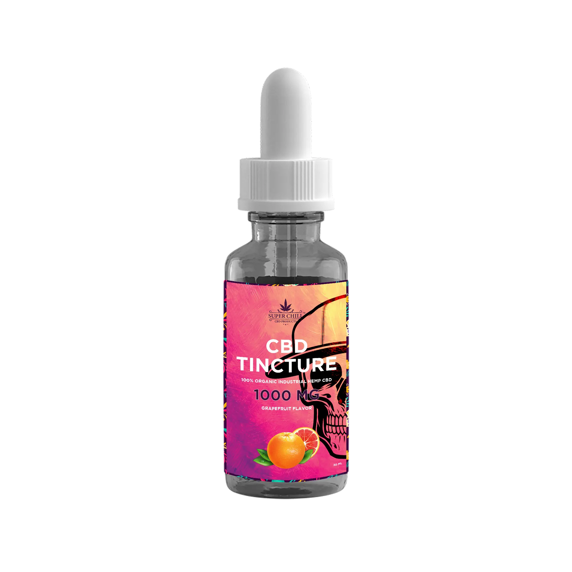 Super Chill CBD Tincture - Full Spectrum - 30 ML - 1000 MG - 100% Natural - Made in USA