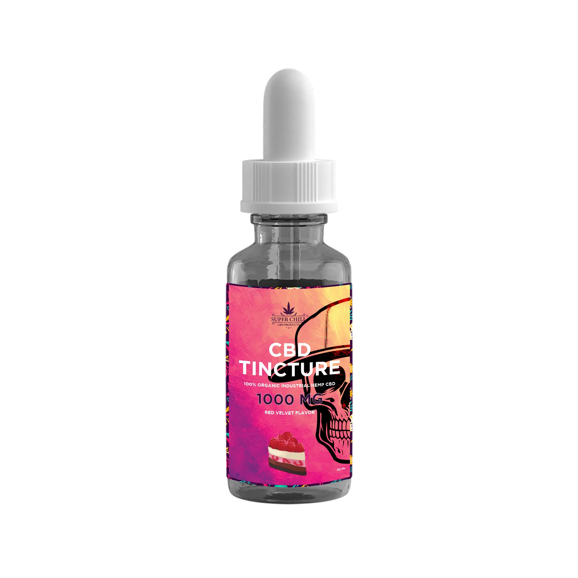 Super Chill CBD Tincture - Full Spectrum - 30 ML - 1000 MG - 100% Natural - Made in USA