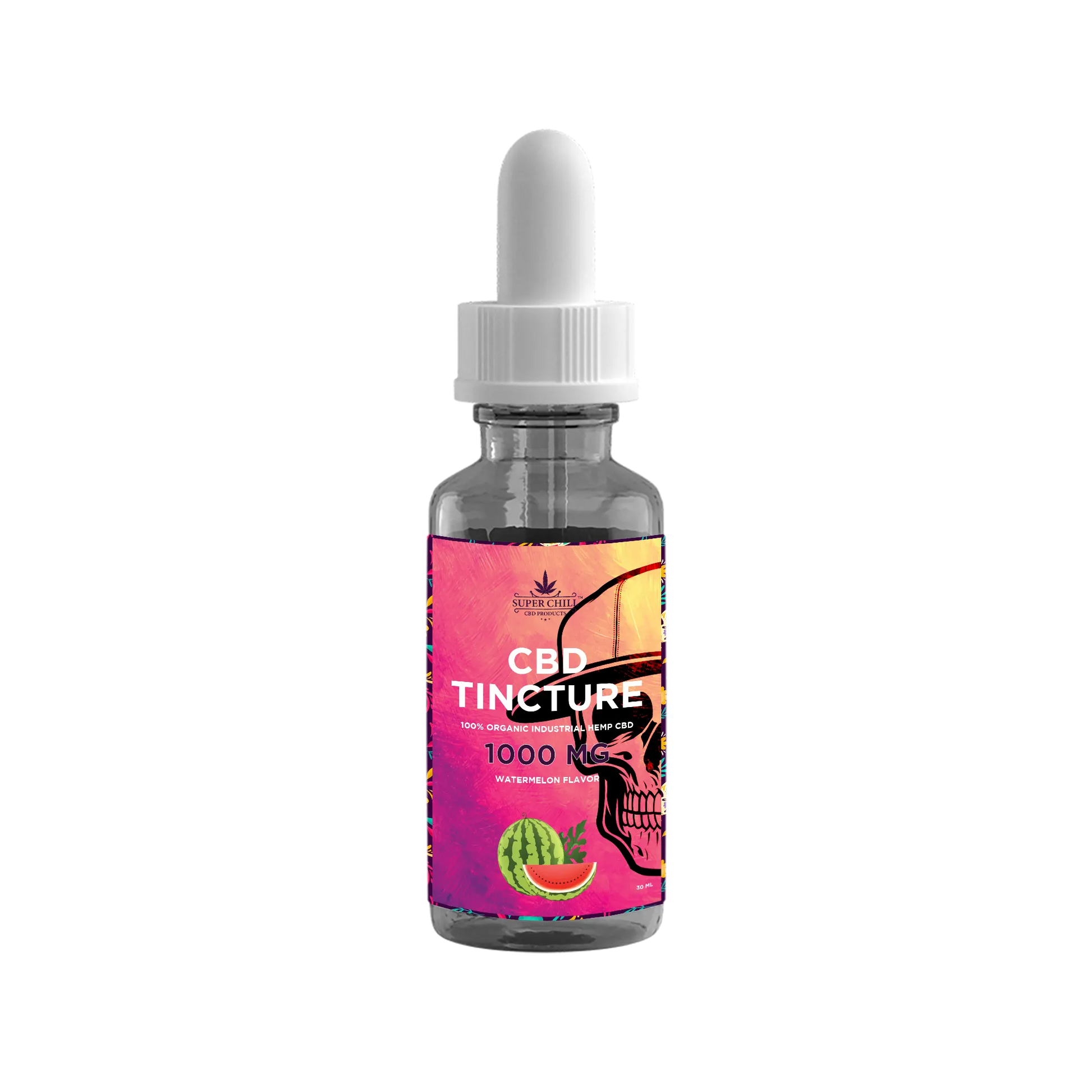 Super Chill CBD Tincture - Full Spectrum - 30 ML - 1000 MG - 100% Natural - Made in USA