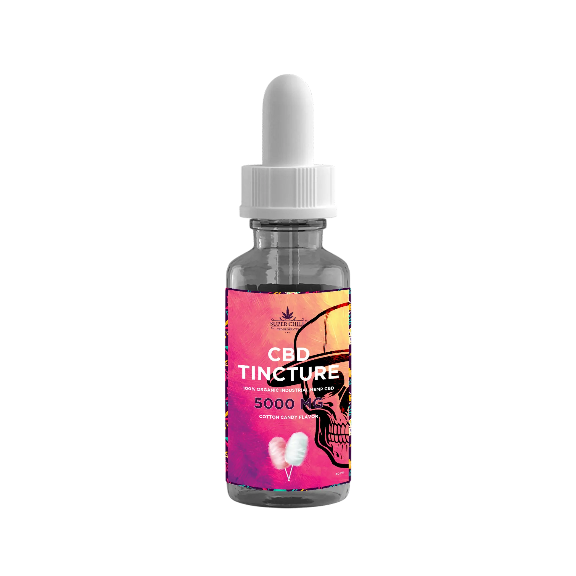 Super Chill CBD Tincture - Full Spectrum - 30 ML - 5000 MG - 100% Natural - Made in USA