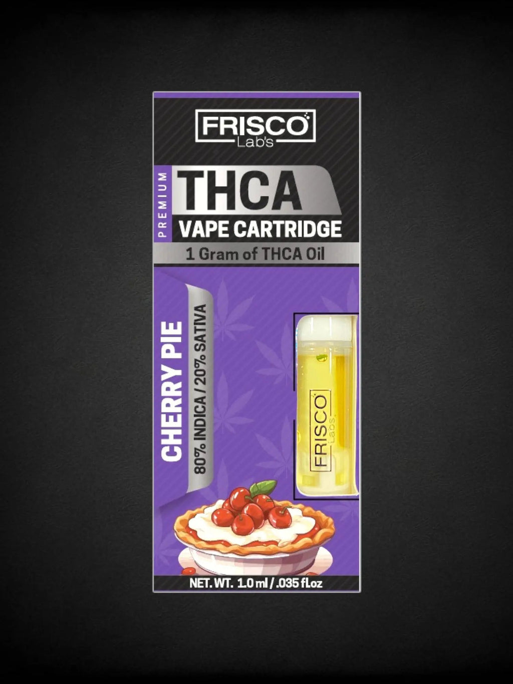 Cherry Pie 🍒🥧THCA Vape Cartridge