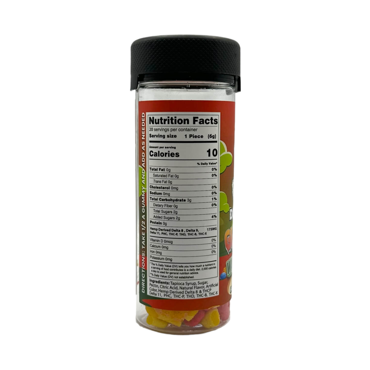 Funky Monkey - Delta 8 + THC-A Gummies - 12000 MG - 100% Natural - 20 Gummies (600MG Each) - Made in USA