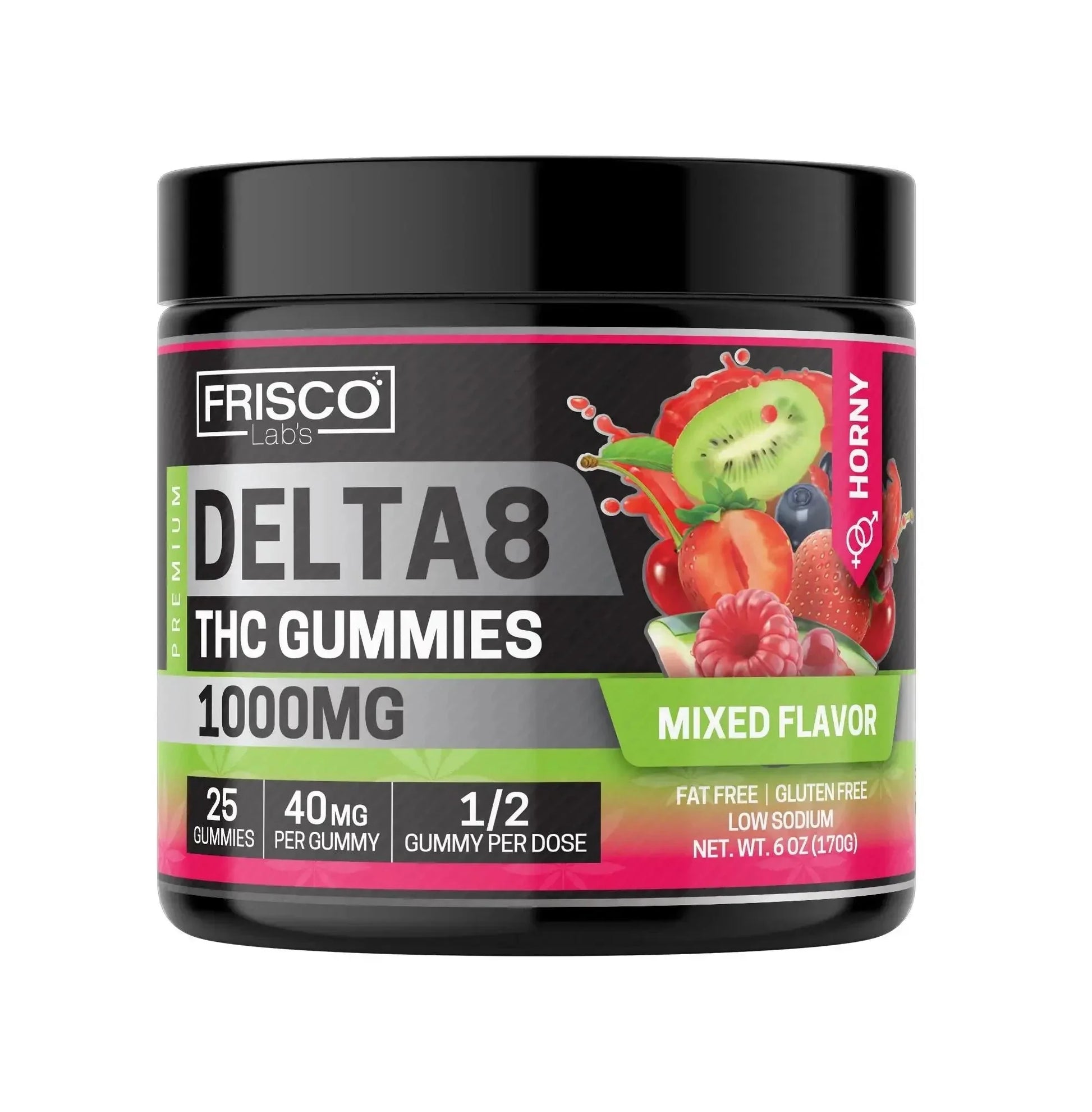 Delta 8 Gummies - 1000mg | 25 Pcs Gummies