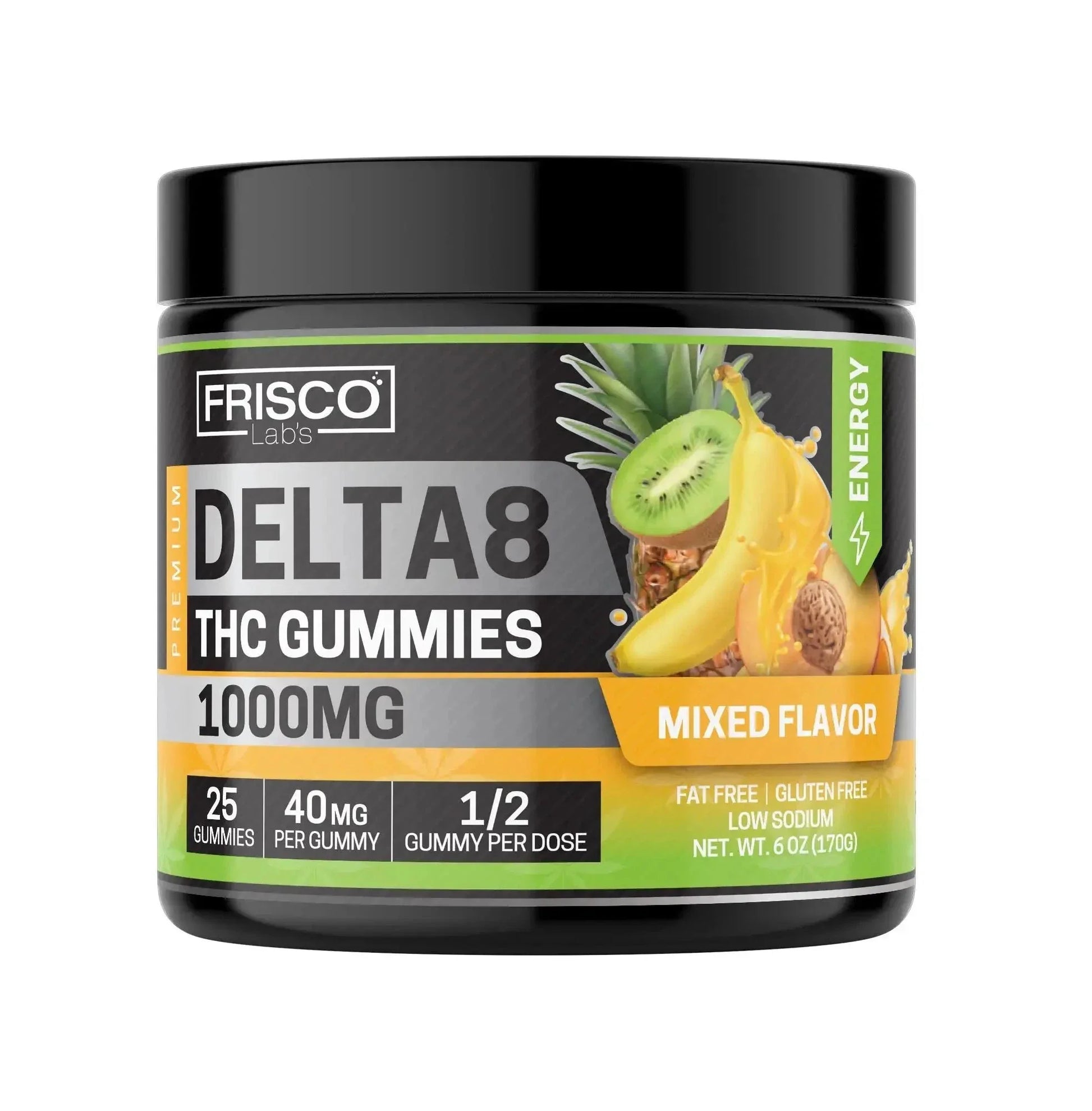 Delta 8 Gummies - 1000mg | 25 Pcs Gummies