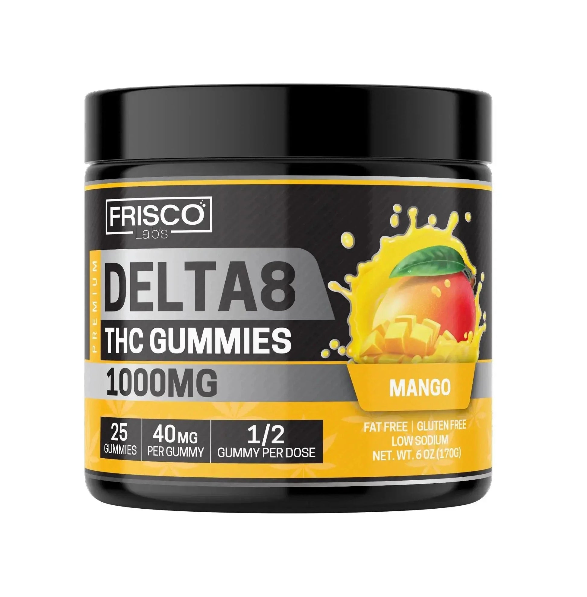 Delta 8 Gummies - 1000mg | 25 Pcs Gummies