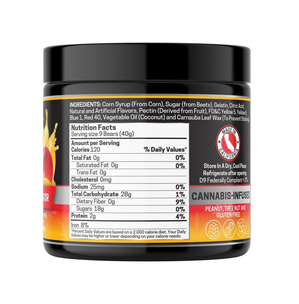 Delta 8 Gummies, Mix Flavor - 1000mg | 25 Pcs Gummies