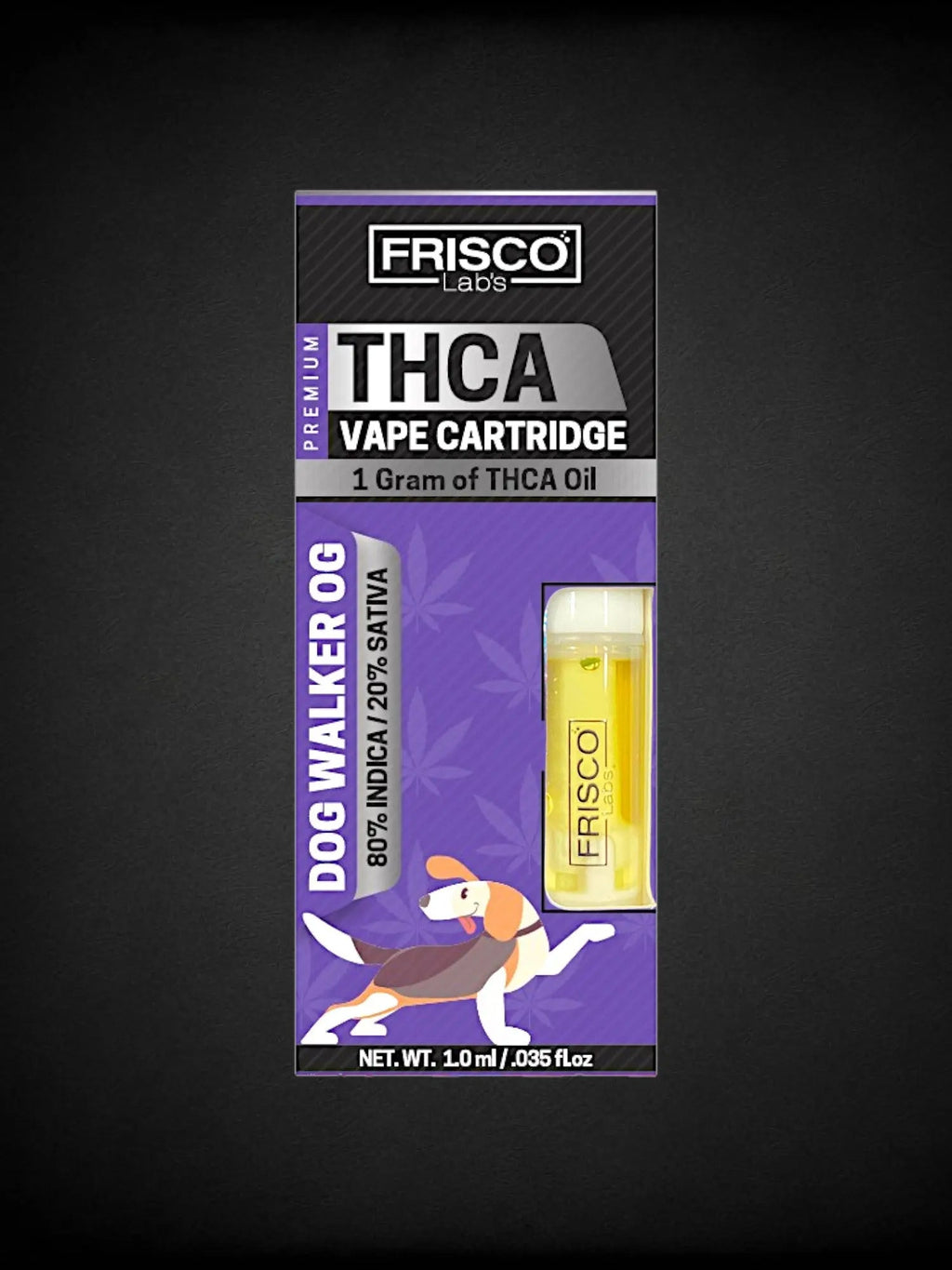 Dog Walker OG 🐕🫧 THCA Vape Cartridge