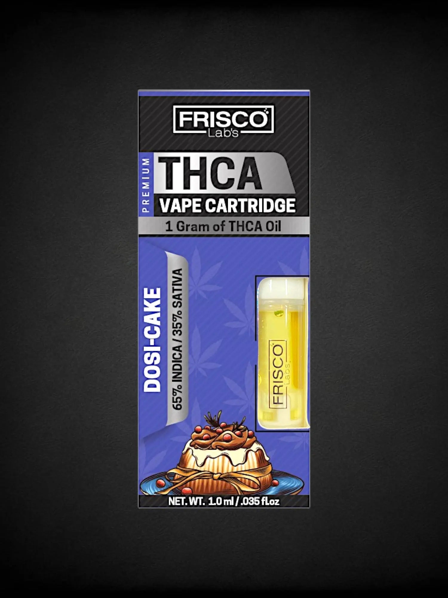 Dosi Cake THCA Vape Cartridge