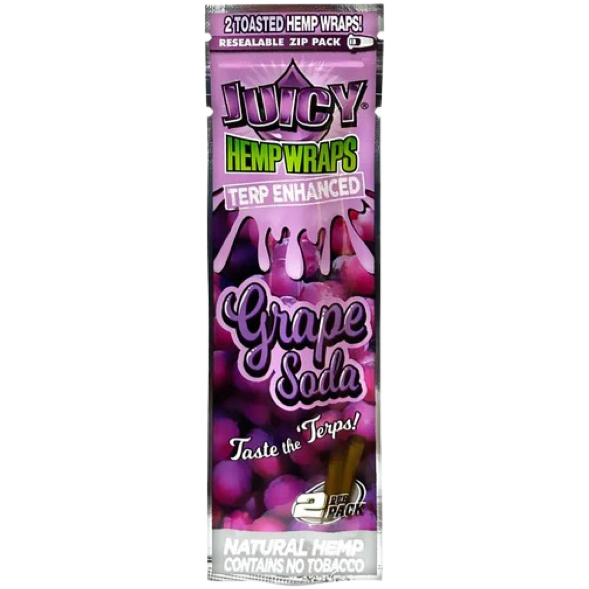 Juicy®️ Terp Wraps | Grape Soda