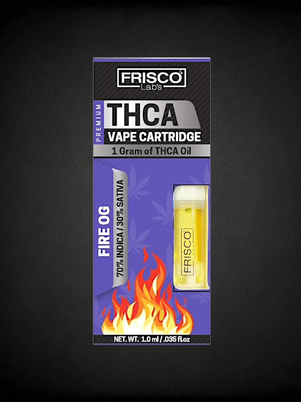 Fire OG🔥🫧THCA Vape Cartridge