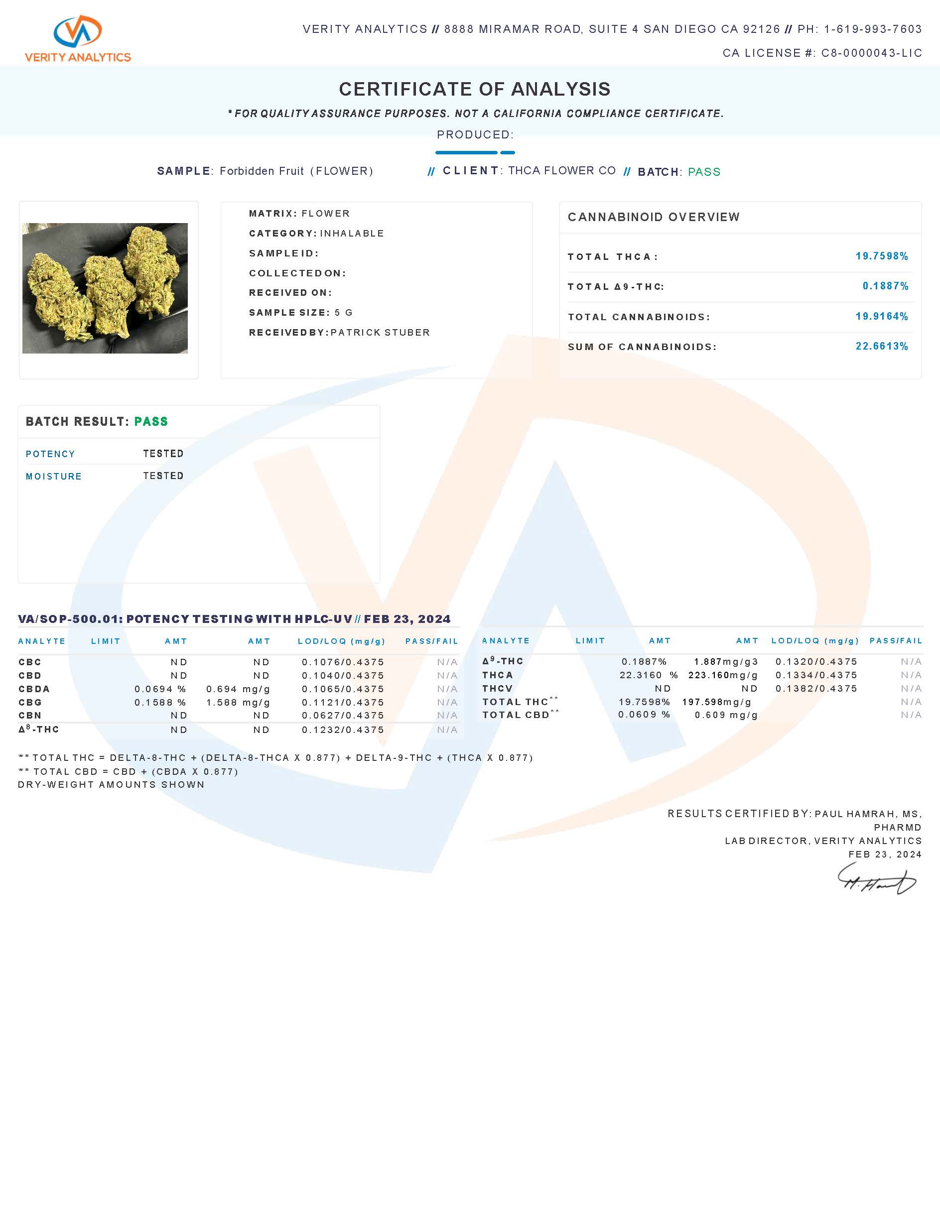 Forbidden Fruit - THC-A Flower
