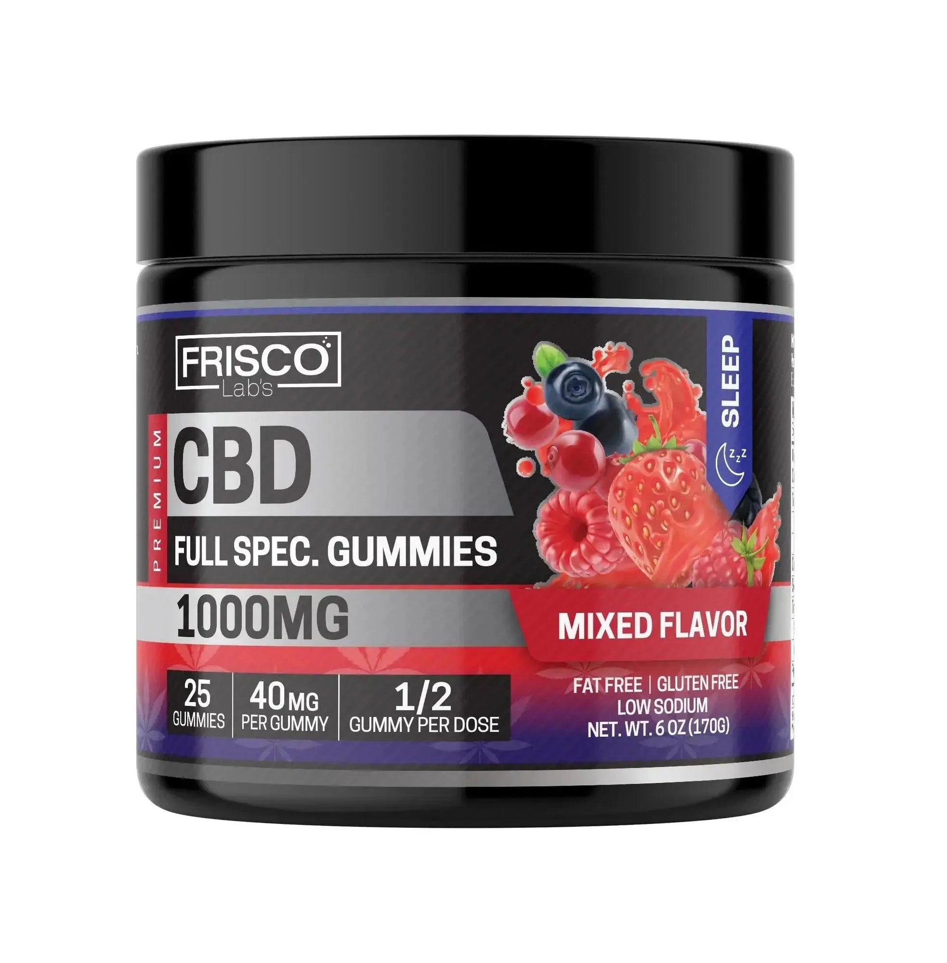 Full Spec. CBD Gummies - 1000mg | 25 Pcs Gummies