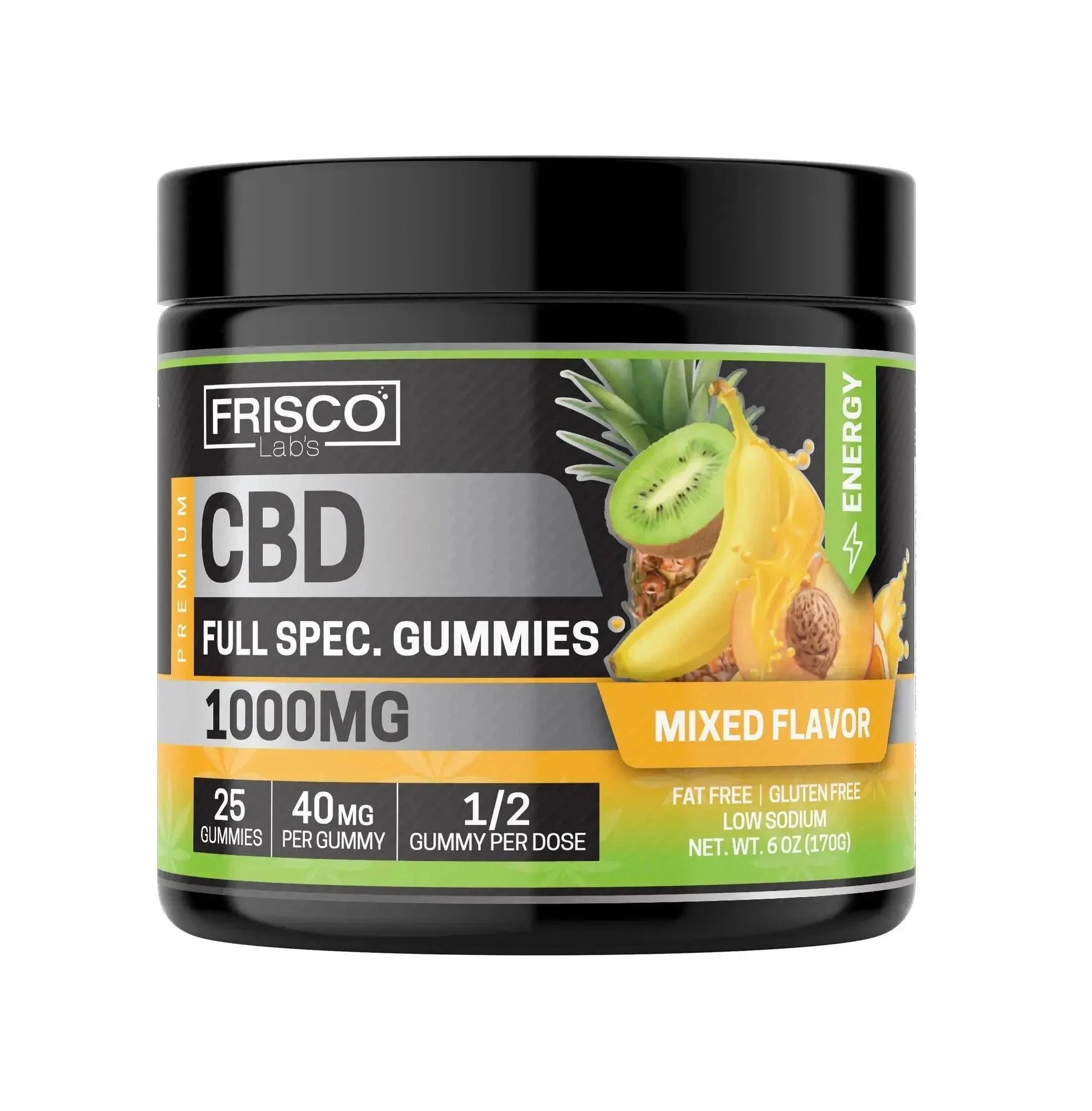 Full Spec. CBD Gummies - 1000mg | 25 Pcs Gummies