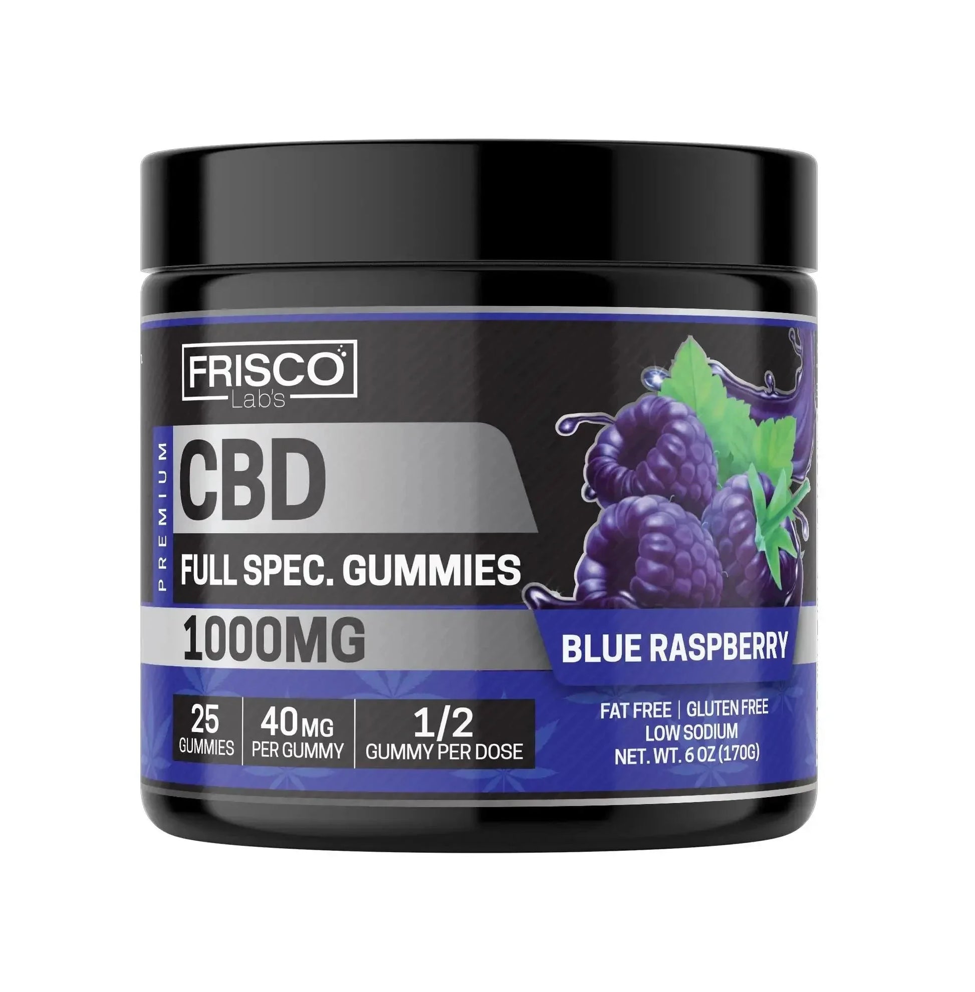 Full Spec. CBD Gummies - 1000mg | 25 Pcs Gummies