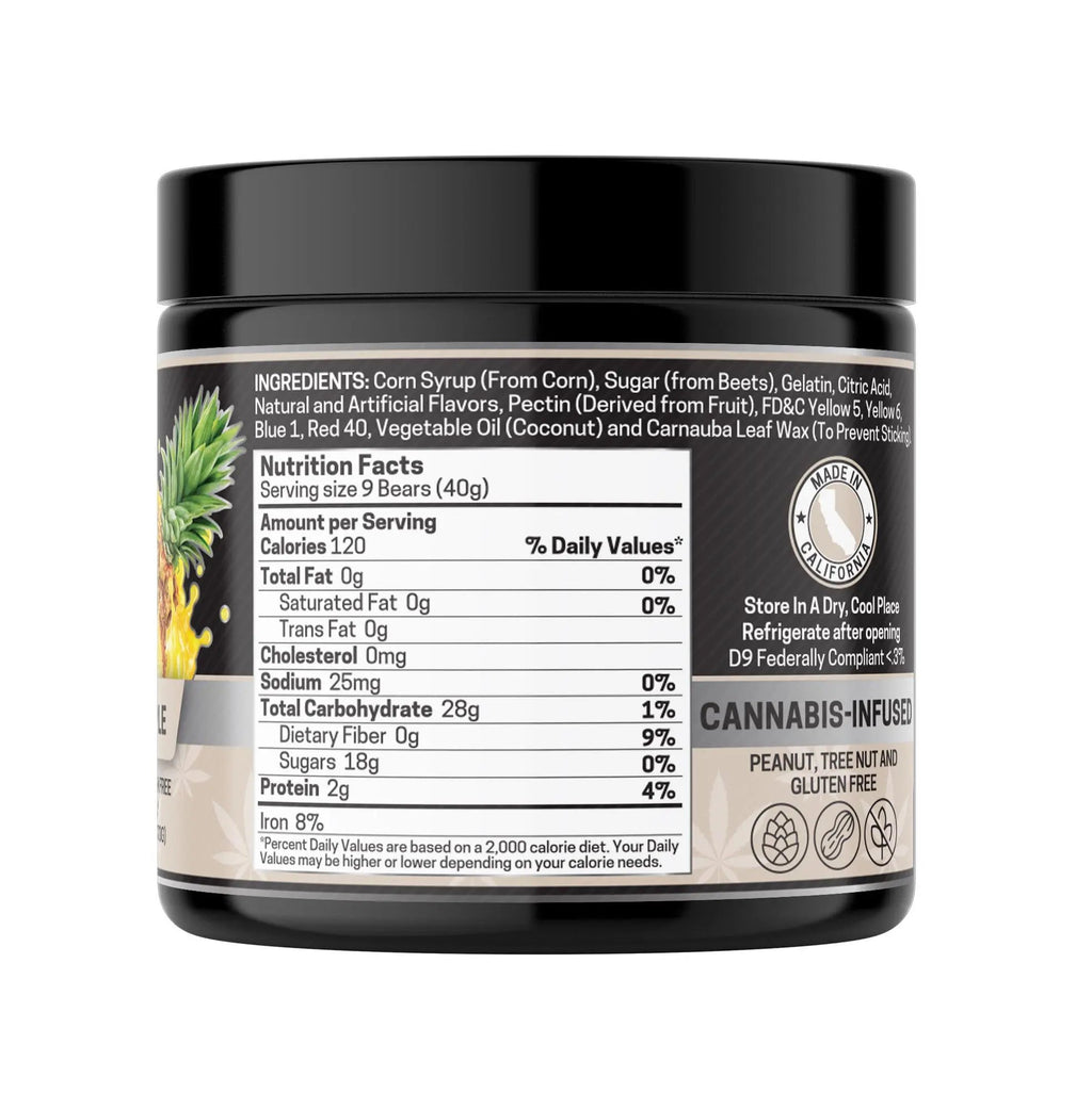 Full Spec. CBD Gummies, Pineapple - 1000mg | 25 Pcs Gummies