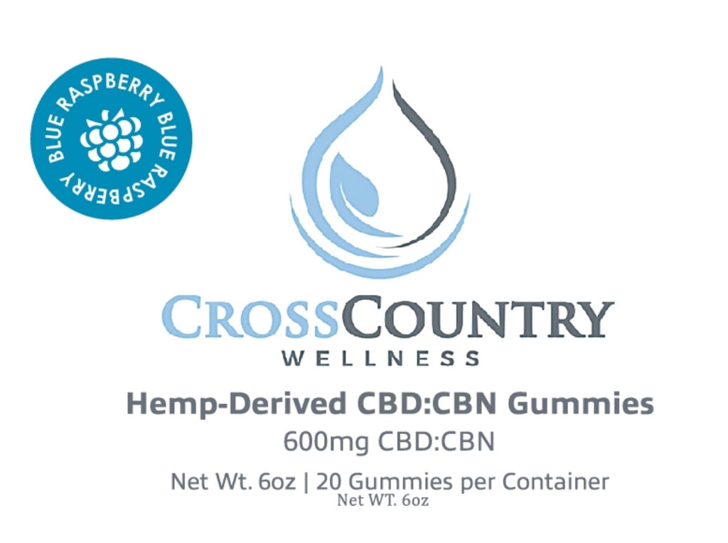 600mg Full Spectrum Gummies (20count 15mgCBD/15mgCBN)