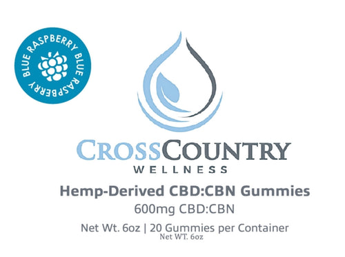 600mg Full Spectrum Gummies (20count 15mgCBD/15mgCBN)
