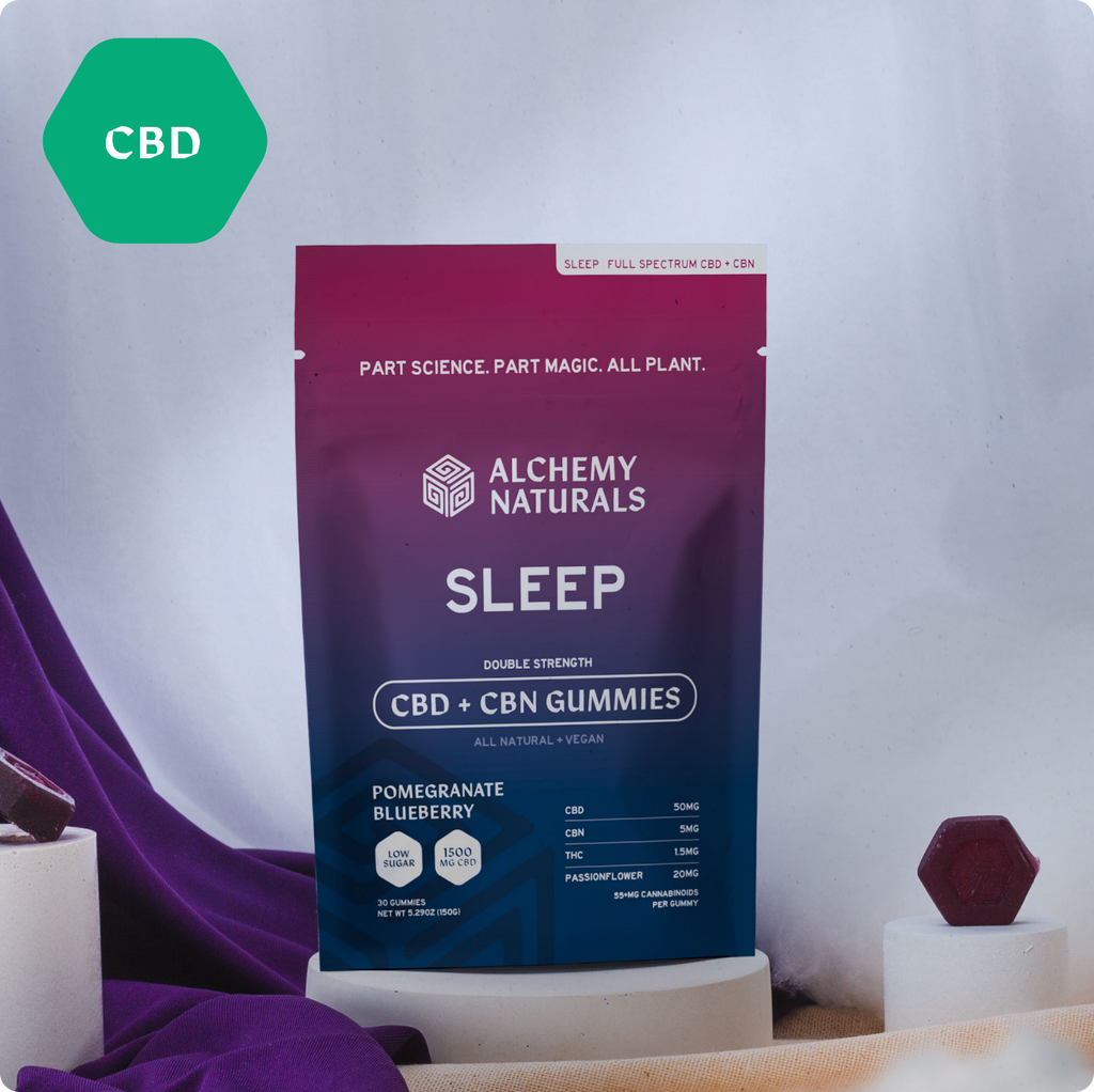 CBD Gummies For Sleep - Full Spectrum CBD + CBN