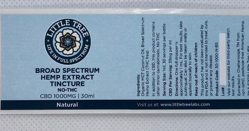 Broad-Spectrum (THC-Free) Tincture