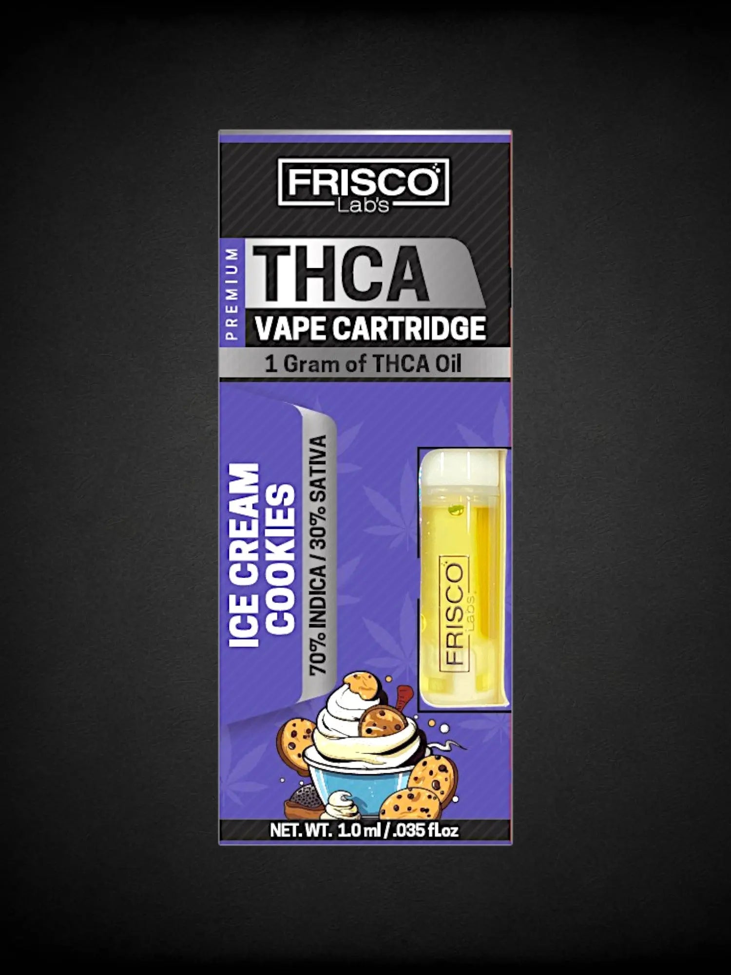 Ice Cream Cookies🍦🍪THCA Vape Cartridge