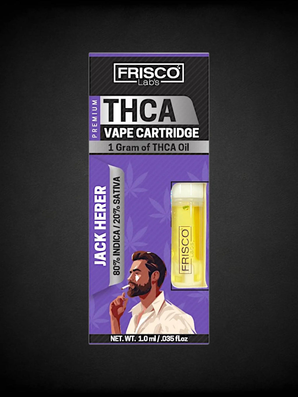 Jack Herer🧍‍♂️😮‍💨THCA Vape Cartridge