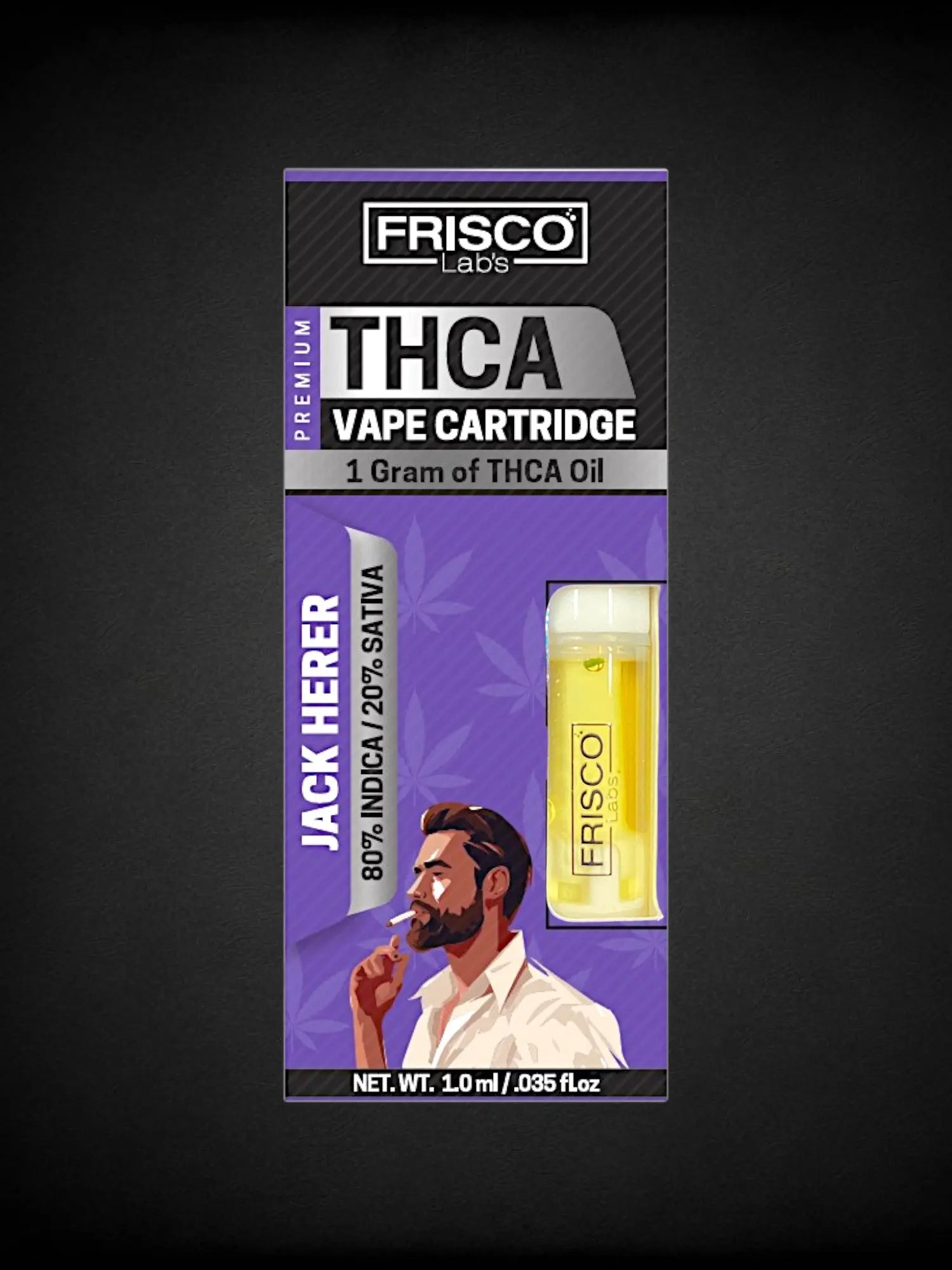 Jack Herer🧍‍♂️😮‍💨THCA Vape Cartridge
