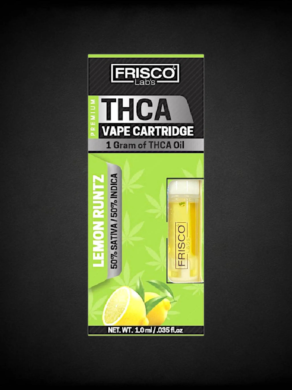 Lemon Runtz 🍋THCA Vape Cartridge