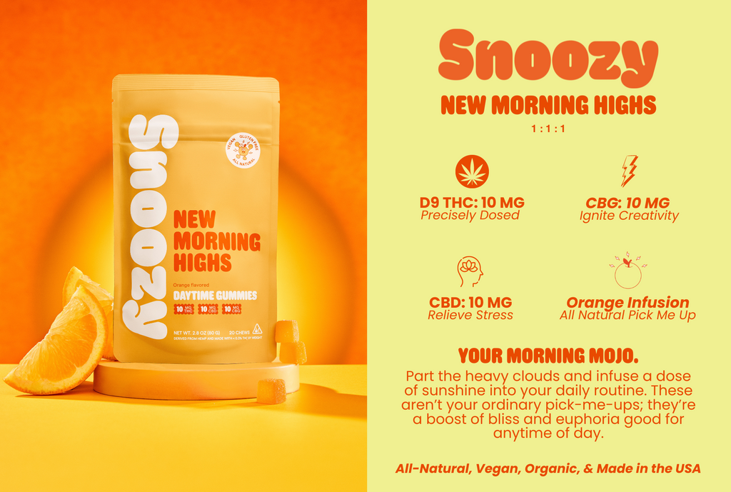 Snoozy Gummies – New Morning Highs | 20‑Pack