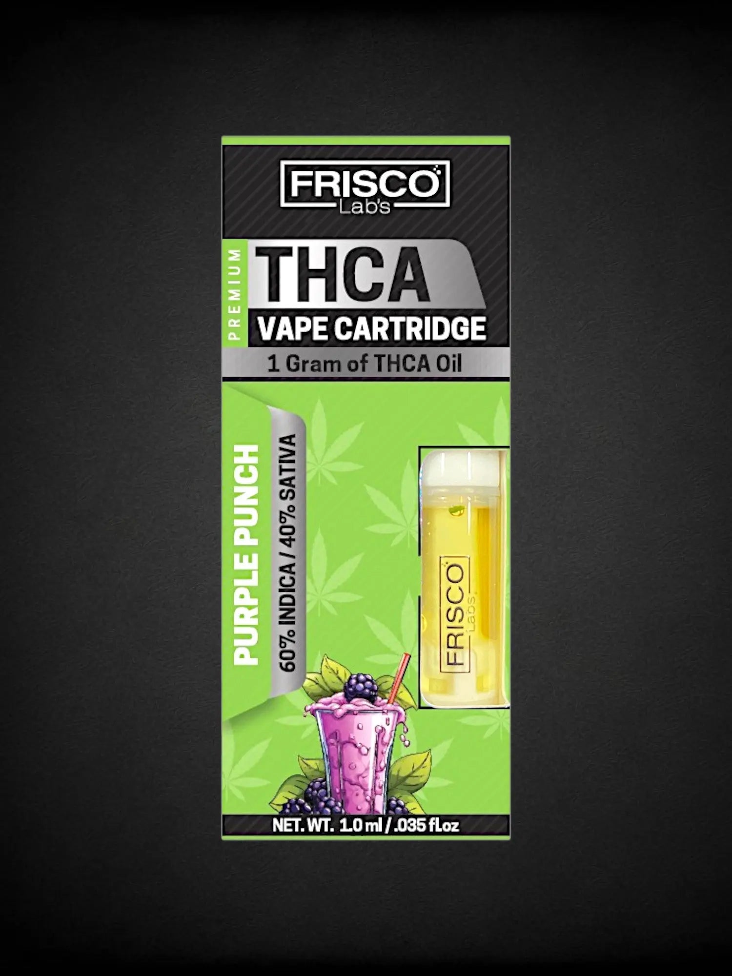 Purple Punch 🍇🥊 THCA Vape Cartridge