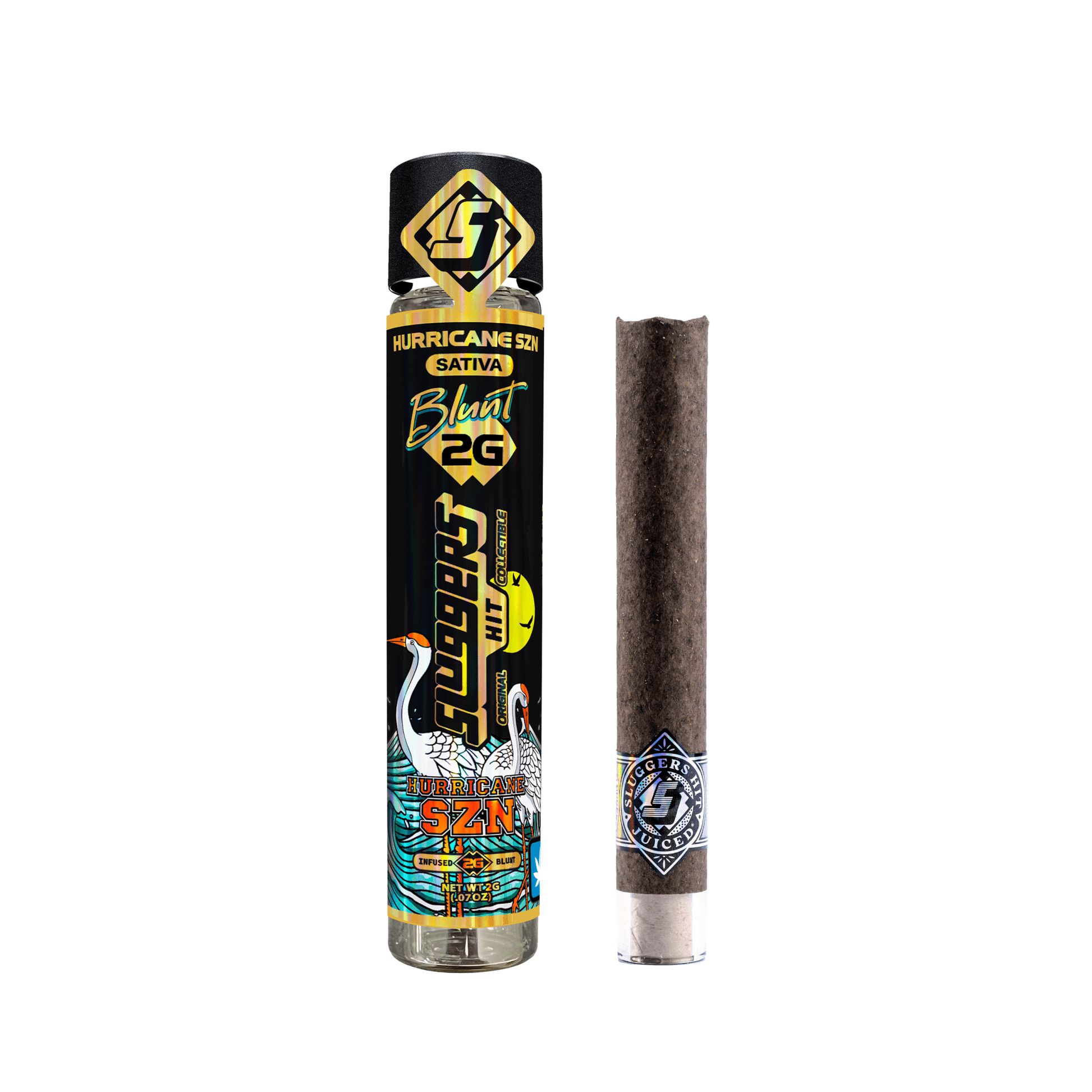 Sluggers Hit - Hurricane SZN - THCA Blunt - 2 Grams