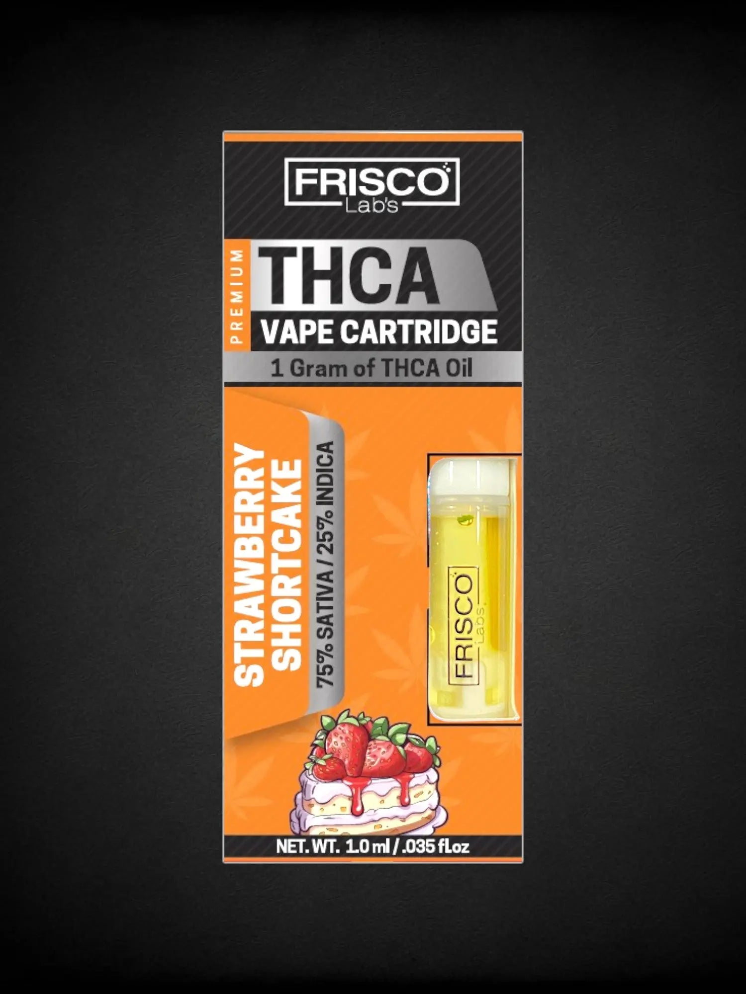 Strawberry Shortcake🍓🍰THCA Vape Cartridge