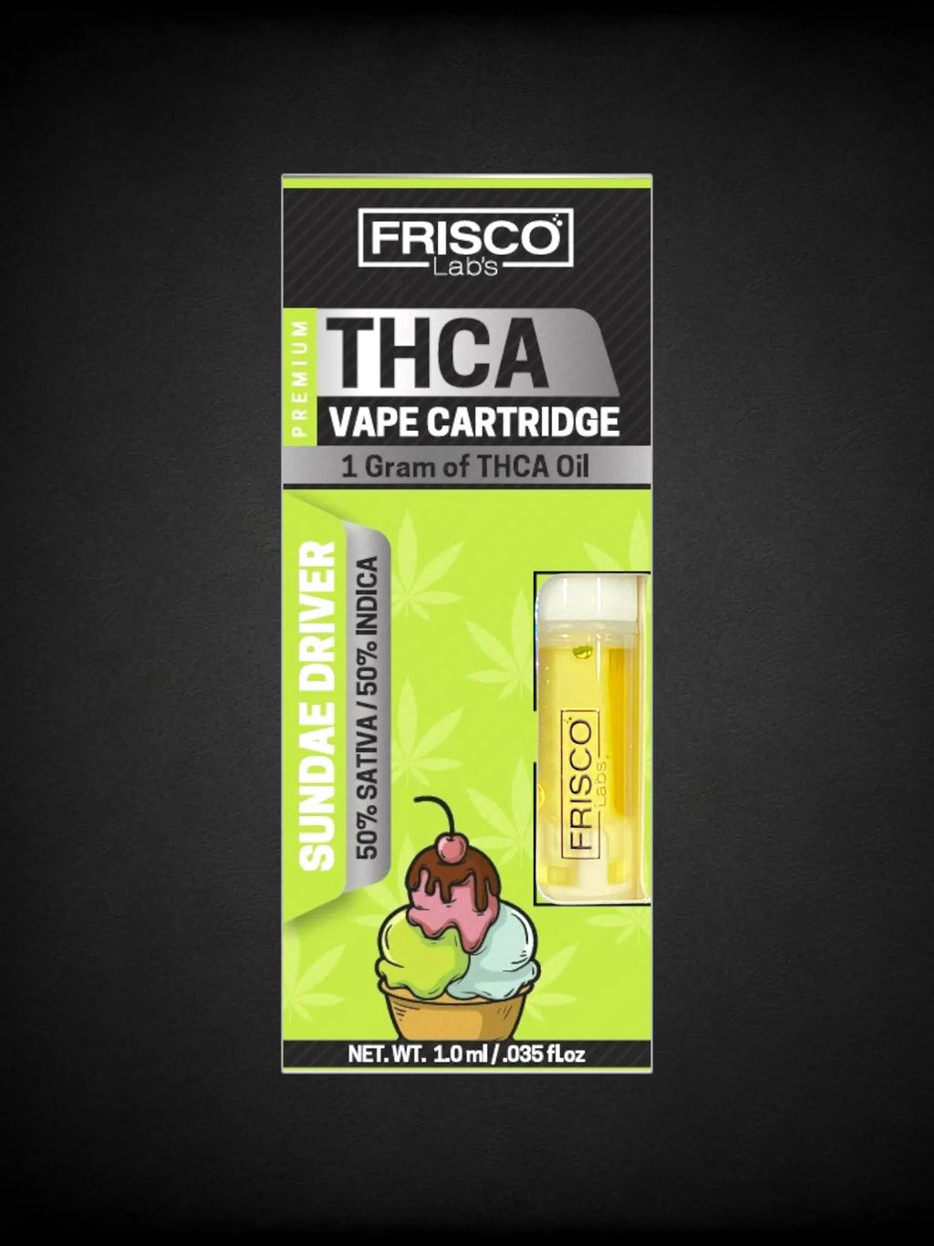 Sundae Driver 🍨🚙 THCA Vape Cartridge