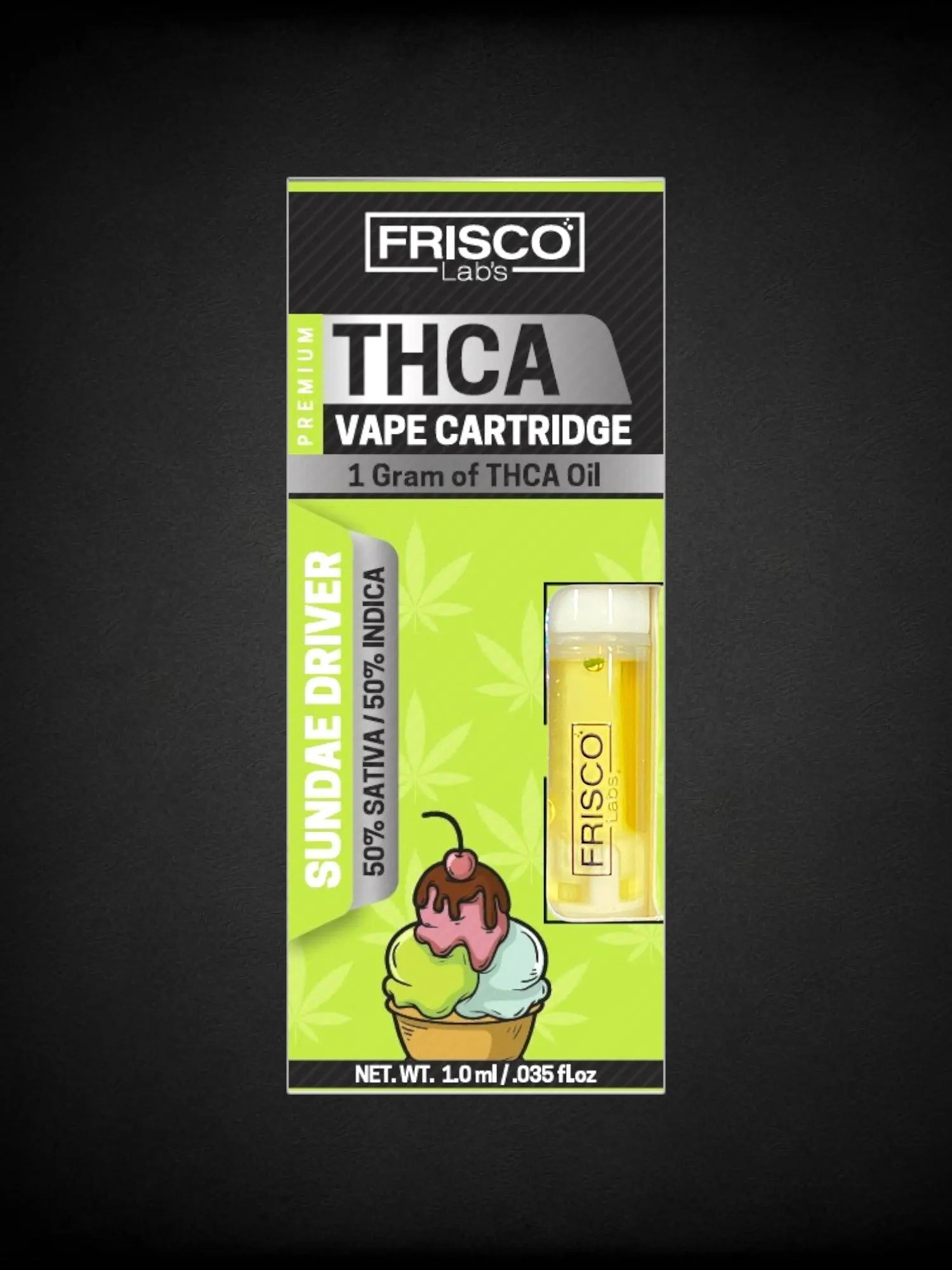 Sundae Driver 🍨🚙 THCA Vape Cartridge
