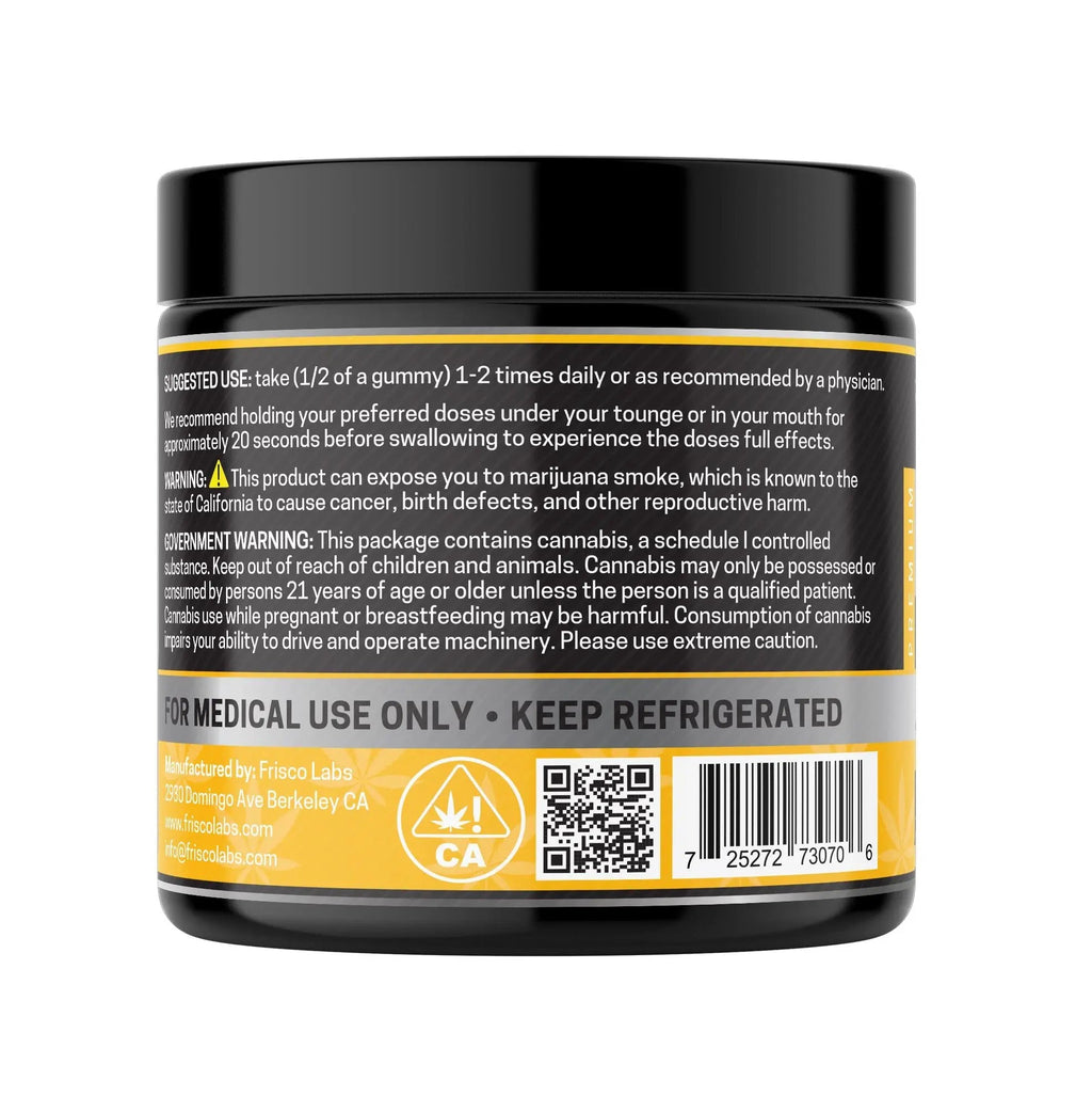 T-Free CBD Gummies, Mango - 1000mg | 25 Pcs Gummies