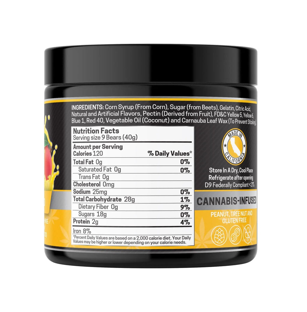 T-Free CBD Gummies, Mango - 1000mg | 25 Pcs Gummies