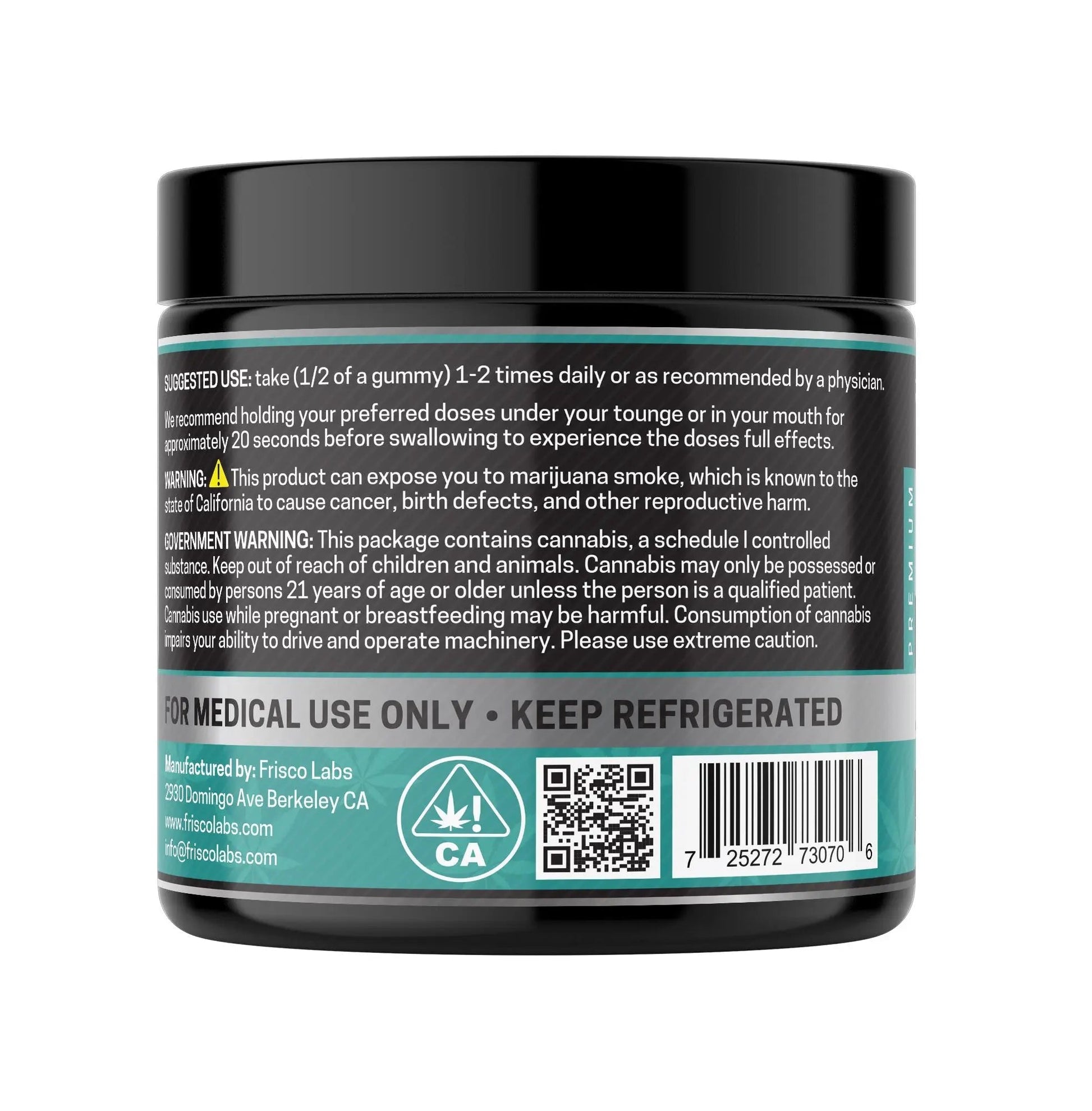 THCA Gummies, Green Apple - 1000mg | 25 Pcs Gummies